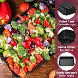 HaWare Non-Stick Stainless Steel Baking Sheet Pan Set of 2 31.5x24.8x5cm view 4