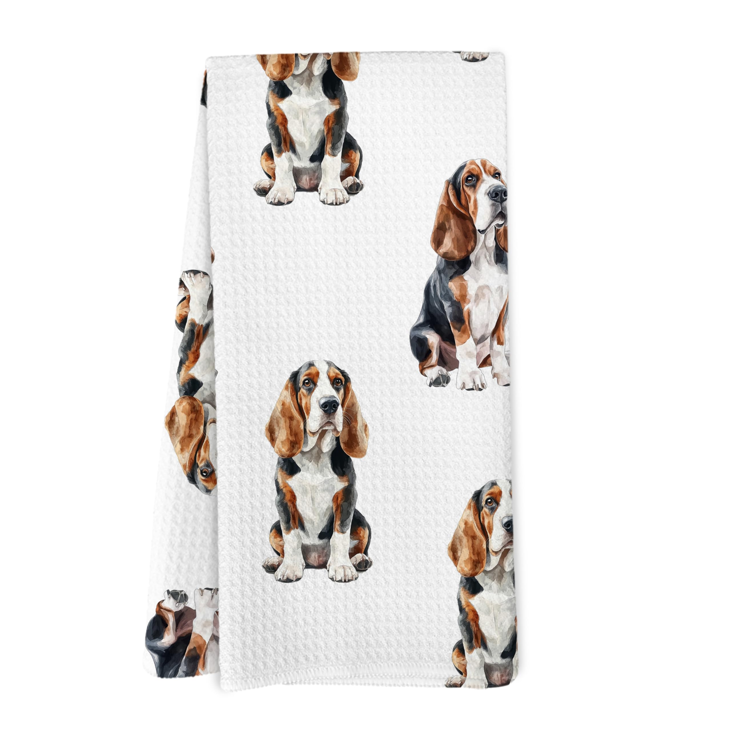 Yorhifa Basset Hound Dog Kitchen Dish