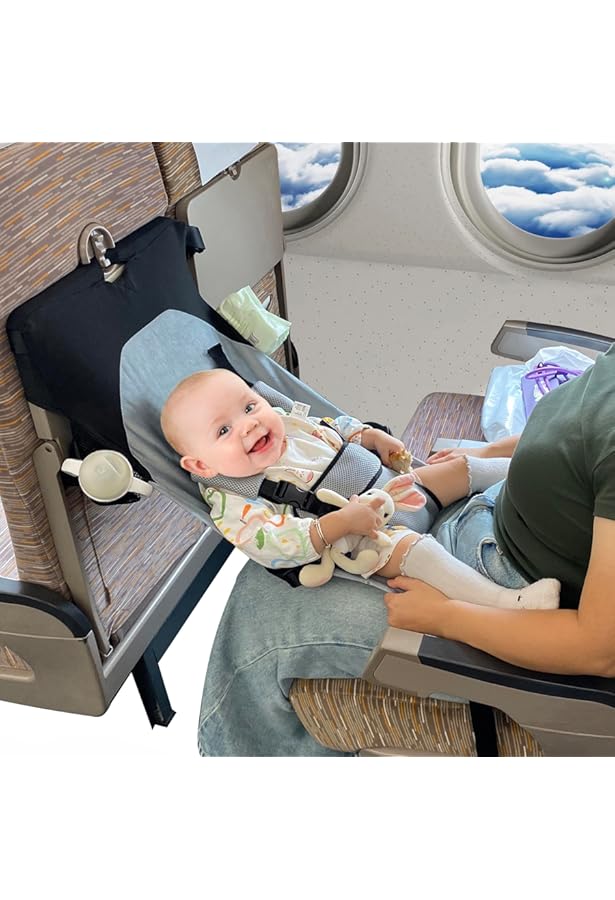 Repose-pieds Avion Pour Bébé Et Enfant - Hamac Portable Pour Voyages | Permet De S'allonger En Avion