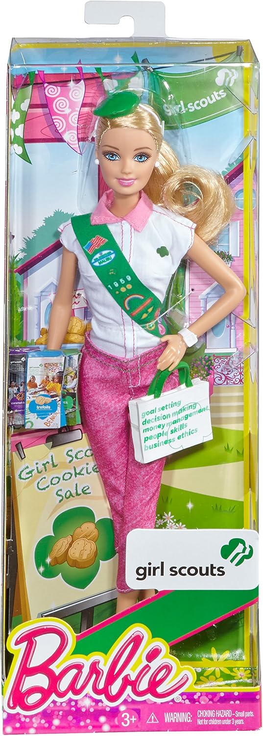 Barbie Loves Girl Scouts Doll: Amazon 