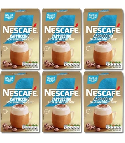 Amazon.com : NESCAFE UNSWEET Cappuccino SACH PK50 16G : Coffee