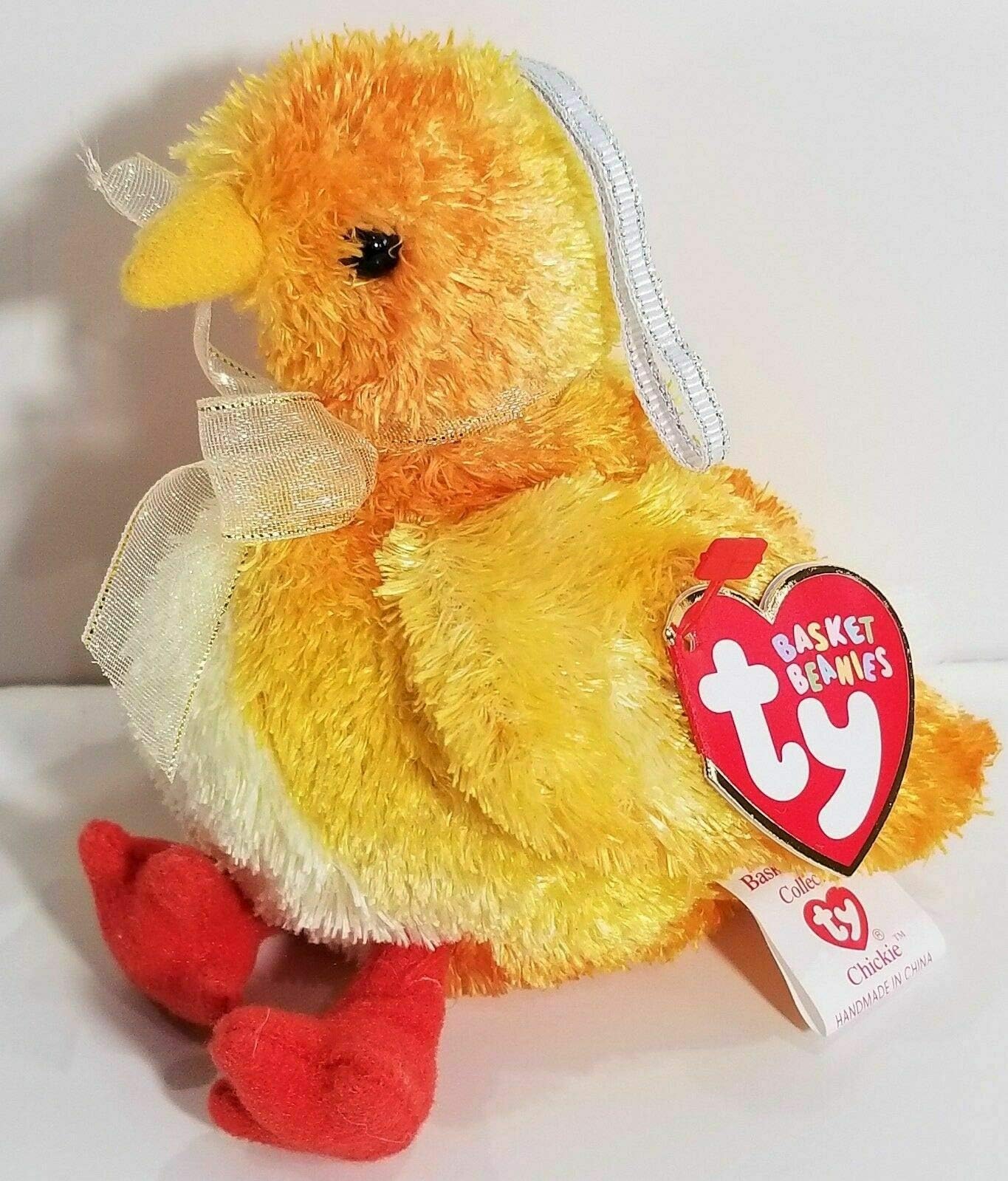 Ty Basket Beanies - Chickie the Chick
