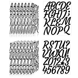 Llewyn 336 Pieces 16 Sheets Letter Stickers,Self