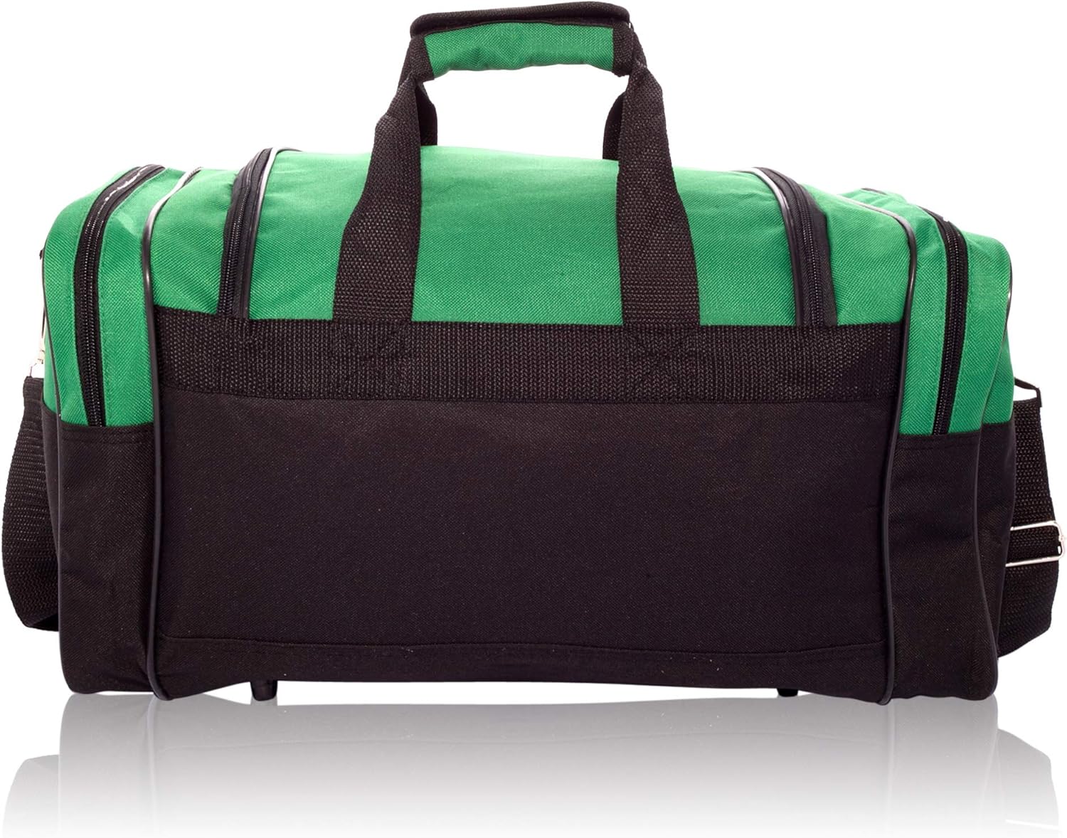  | 17" Blank Duffle Bag Duffel Bag Travel Size Sports Durable Gym Bag (Green) | Sports Duffels
