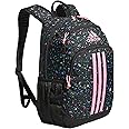 adidas Creator Laptop Backpack for Women and Men, Comfortable and Durable Small Athletic Bag, Speckle Black/Bliss Pink/Black, One Size