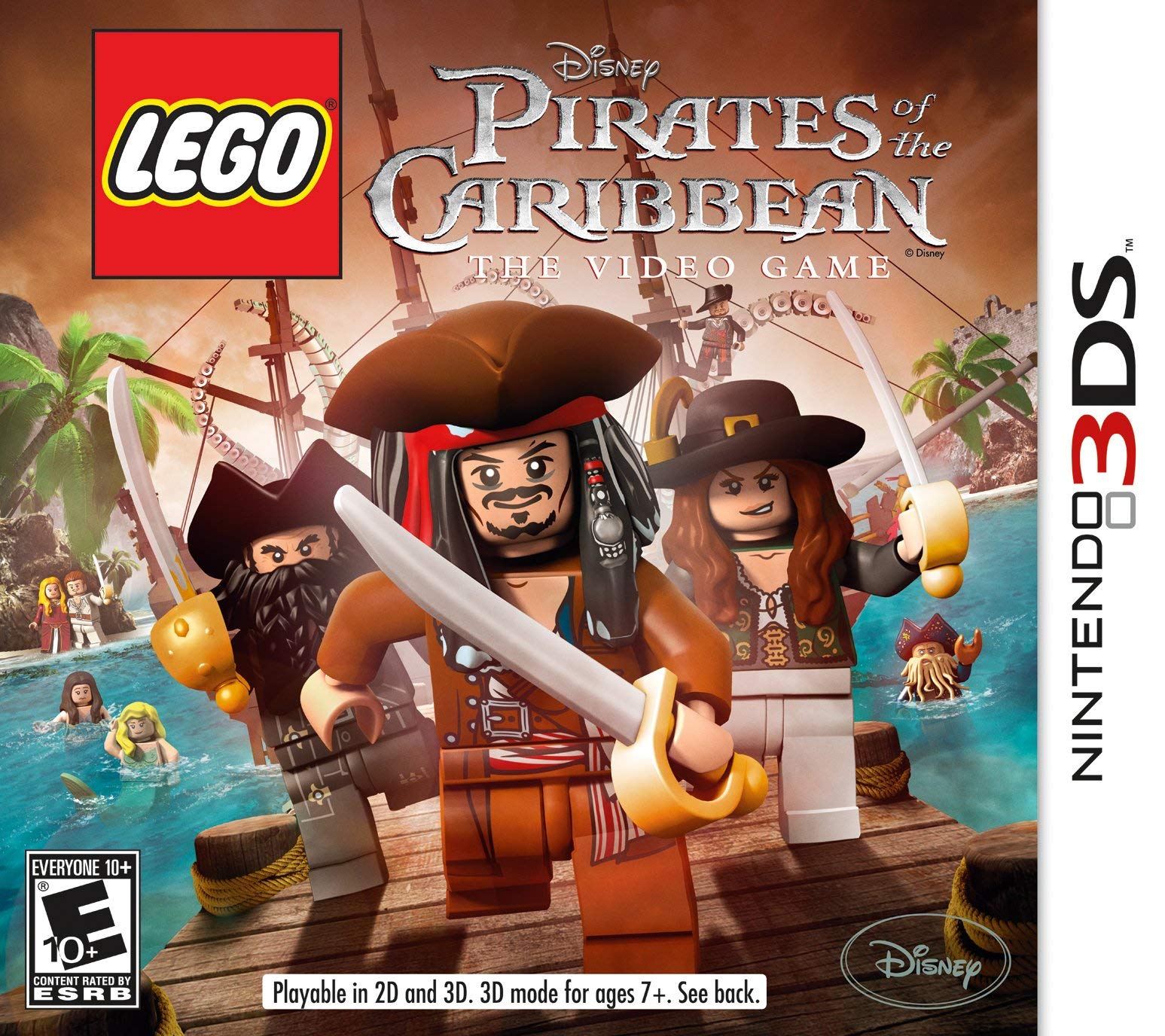 Lego Pirates of the Caribbean - Nintendo 3DS (Renewed)