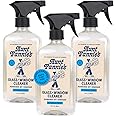 Aunt Fannie's Glass & Window Cleaning Vinegar Spray, Natural Streak-Free Glass and Window Cleaner, 16.9 Ounces (Pack of 3), Packaging May Vary