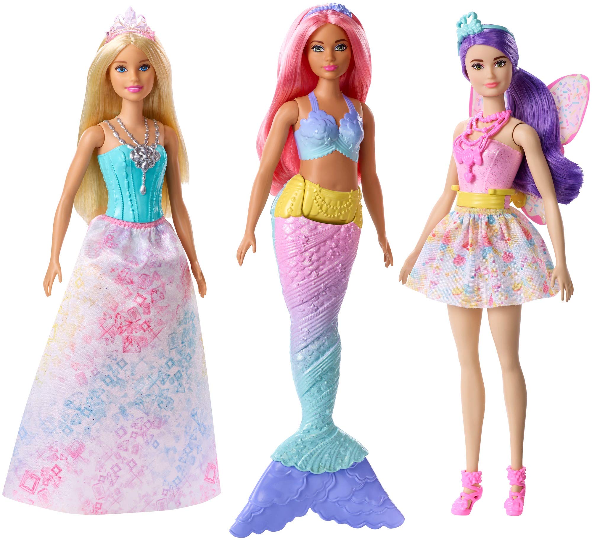 Barbie GFF55 Dreamtopia 3 Dolls Buildup