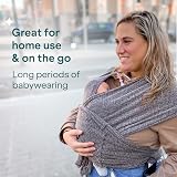 Koala Babycare Baby Sling Easy to Wear Ergonomic Support Anthracite view 9