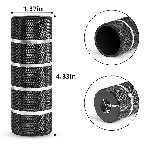 Bike Pegs, Aluminum Anti-Skid Bmx Bicycle Foot Pegs for Mountain