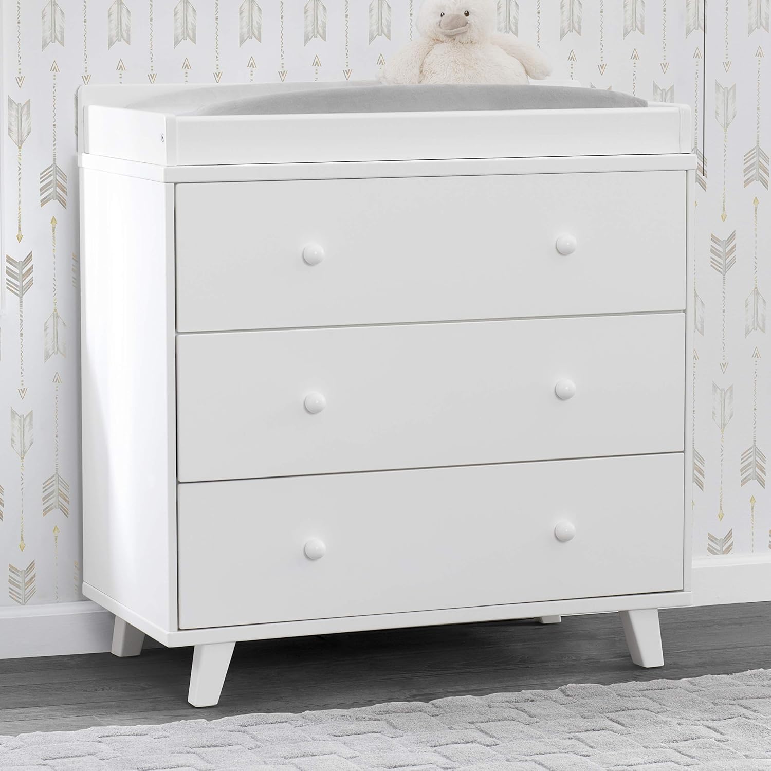 delta changing table dresser