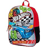 AI ACCESSORY INNOVATIONS HotWheels Backpack for Boys, 16" Race Car School Bag, Red
