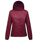 Kate Kasin Women's Lightweight Windbreaker Jacket