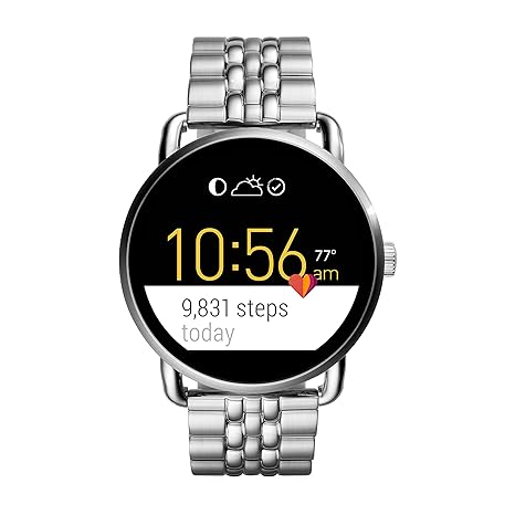 Fossil Reloj Analógico para Mujer de Digital con Correa en chapada ...