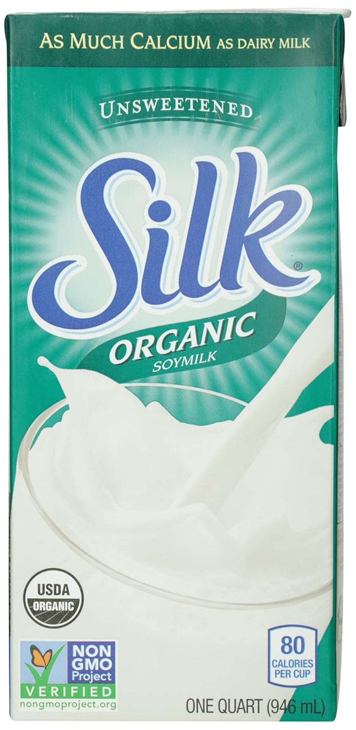 Silk Organic Unsweetened Soymilk, 946ml Amazon.in Grocery & Gourmet Foods
