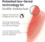 Tangle Teezer Large Ultimate Detangler Peach Glow - Wet & Dry Detangling Brush view 2