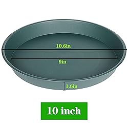 Bleuhome 6 Pack of 10 inch Plant Saucer Bird Bath