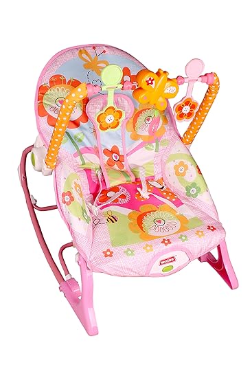 Toyshine Newborn to Toddler Music and Vibrating Rocker Chair, Adjustable Mode, Assorted Design