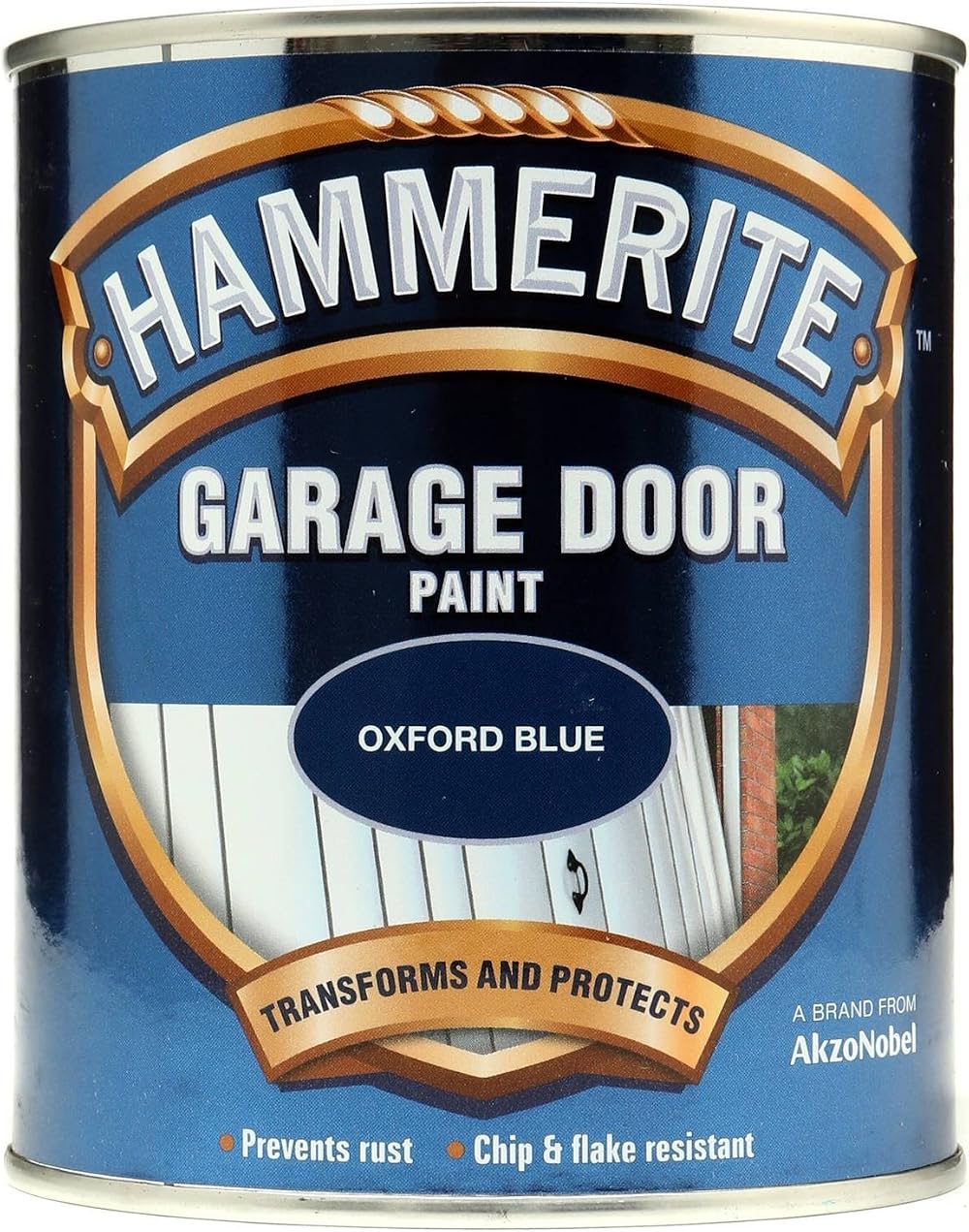 Hammerite 5092884 Oxford Blue Garage Door Paint 750ml