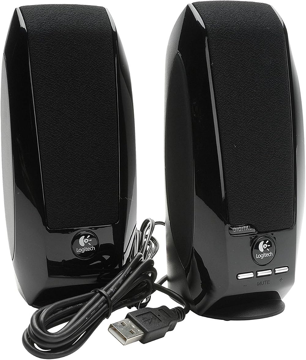 Logitech S150 2.0 Speaker System Black USB Powered Audio