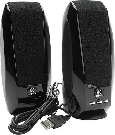 Logitech S150 2.0 Speaker System Black USB Powered Audio
