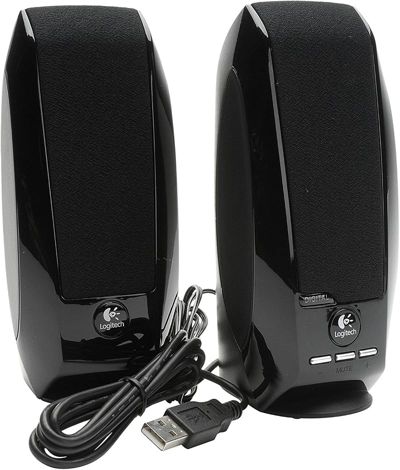 Logitech S150 2.0 Speaker System Black USB Powered Audio