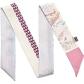 MurierSilk 100% Mulberry Silk Scarf for Women Neck, Handbags,Bags, Purse, Hair Head Ribbon Skinny Scarf Silk Headband Scarf