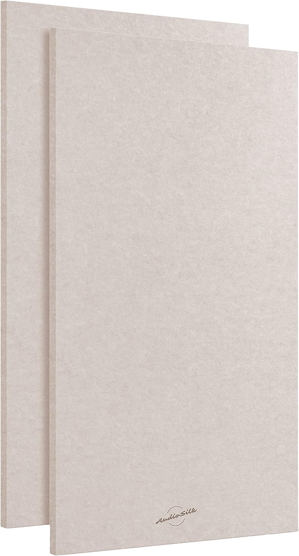 AudioSilk Acoustic Panels 2 Pack Large 116x58cm Natural
