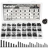 PC Screws Set, 810 Pieces M.2 Screw M1.4 M1.7 M2 M2.5 M3 Small Screws Set, Micro Screws Flat Head Screws Assortment, M.2 SSD