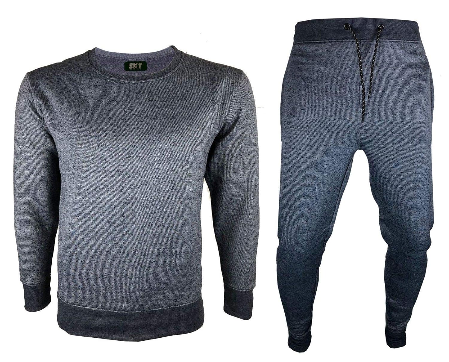 men's round neck tracksuit