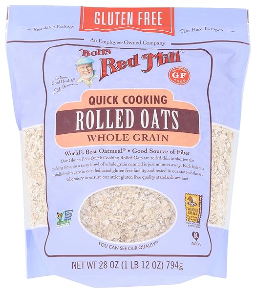 BOB’S RED MILL GLUTEN FREE QUICK COOKING ROLLED...