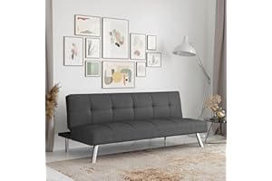 Serta Rane Convertible Sofa Bed, Charcoal