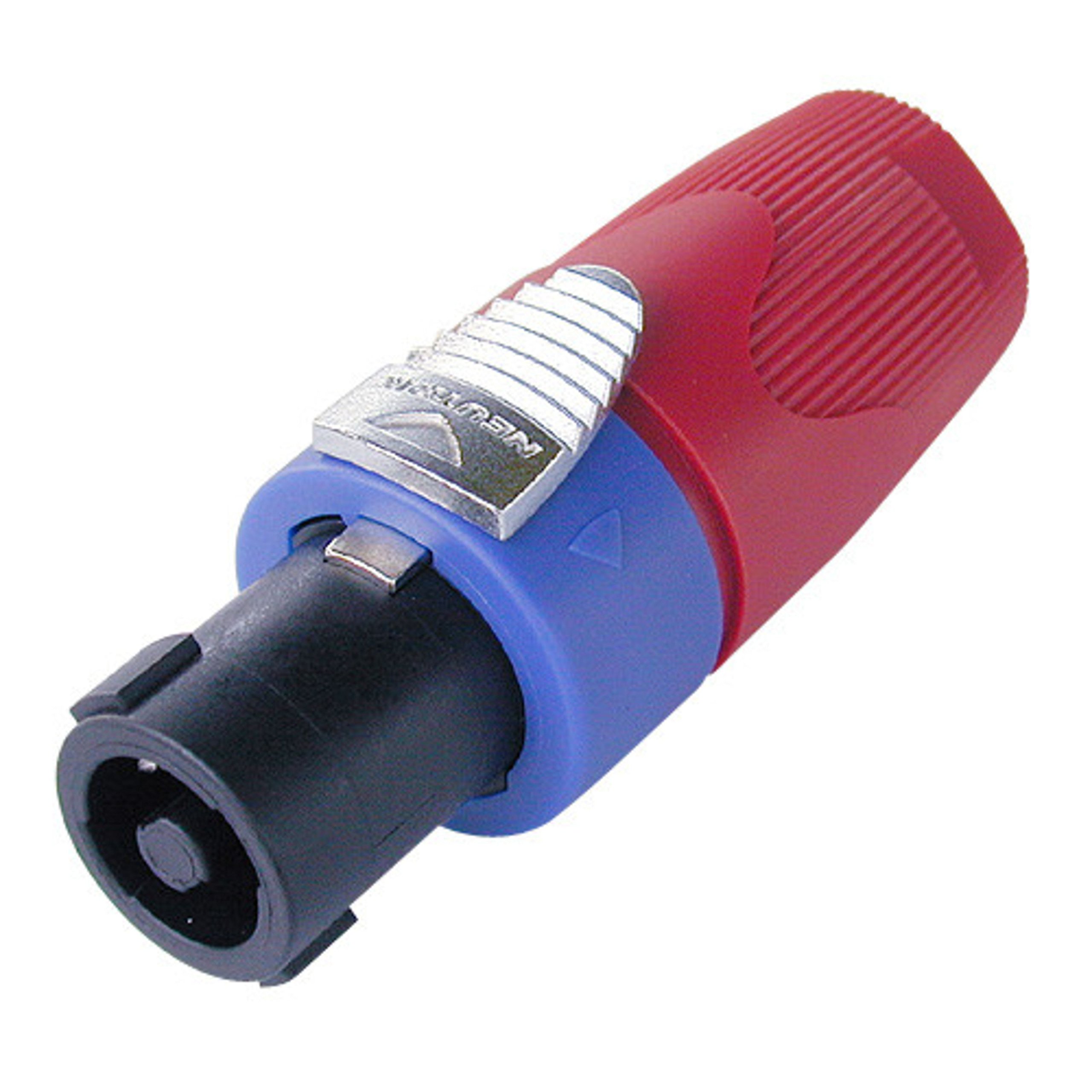 Neutrik NL4FX Standard 4 Pole Speakon Cable Connector and Red Colour Code