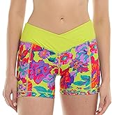 Speedy Elastic Waist Hybrid Swim Short with UPF 50