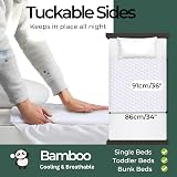 Hygge Supplies Bamboo Organic Incontinence Bed Sheets Single 86x91cm view 3