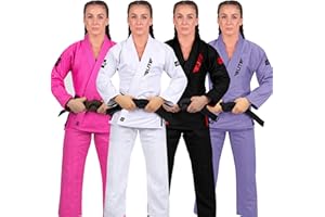 Elite Sports Ultra-Light Women's BJJ GI - IBJJF Jiu-Jitsu GI for Girls and Women (See Special Sizing Guide)