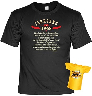 Lustiges T Shirt Zum 50geburtstag Mit Mini T Shirt
