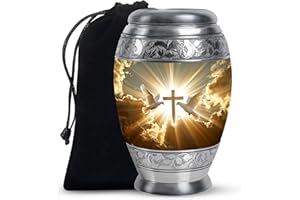 JAGSHASHI Dove Urn - Medium Urns for Human Ashes - Cremation Urn for Adults - Cremation Memorial - Burial Urns for Ashes - (1