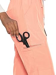 floralhue Scrubs for Women, V-Neck Scrubs Top