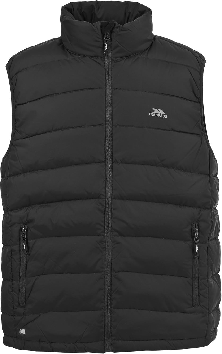 Trespass Mens Mallroy Down Bodywarmer Gilet Xxs Black At Amazon Men S Clothing Store