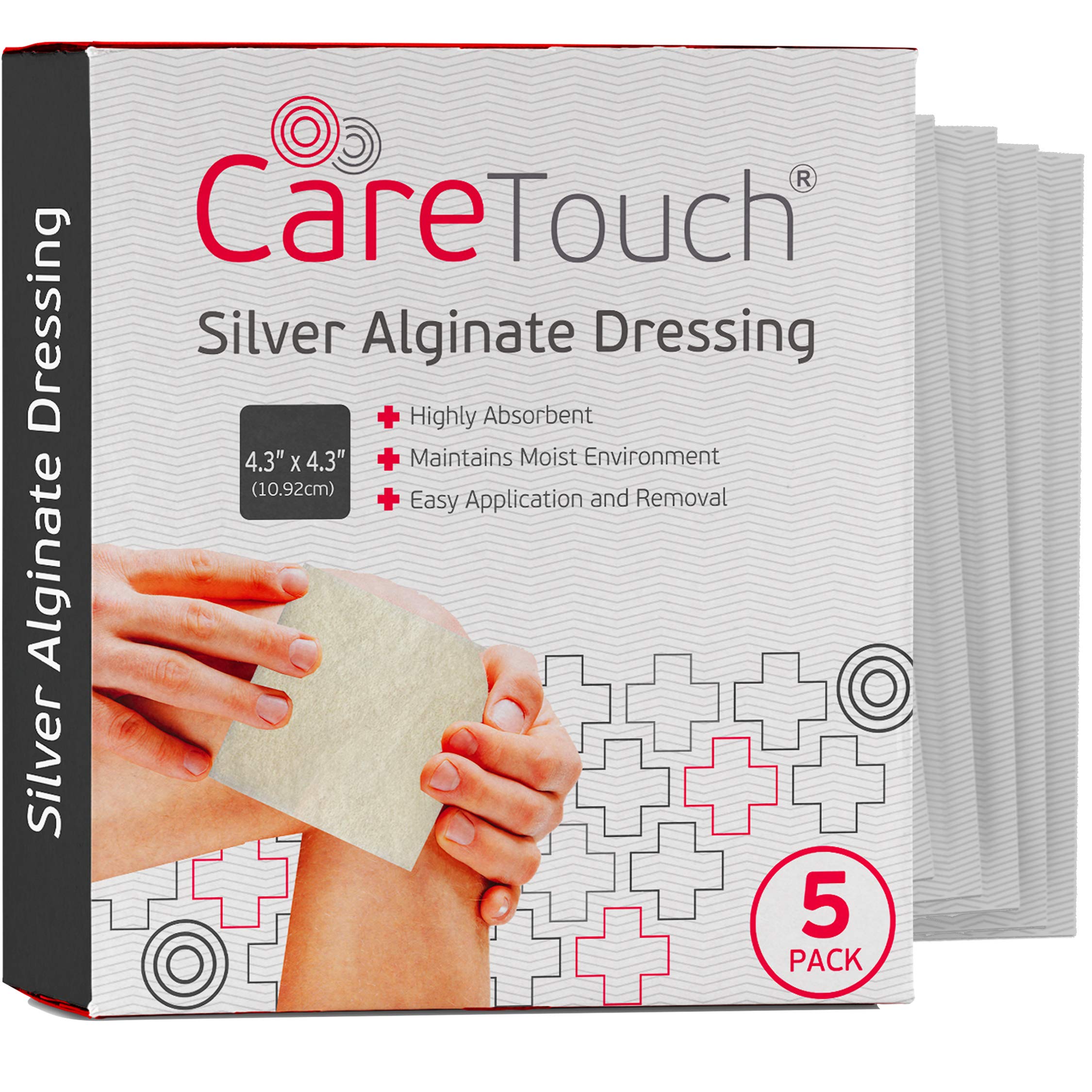 care touch silver alginate dressing Silver Alginate Dressing - 5 Sterile Gauze 4.3x4.3 in Kenya