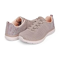 Skechers Women's Virtue Sneaker, Taupe, 9.5 US