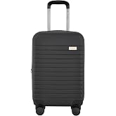 kensie 22" Graceful Hardside Carry-On Luggage, Black