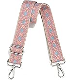 LVYOUME Crossbody Straps for Purses Silver Hardware Purse Strap Wide Shoulder Strap