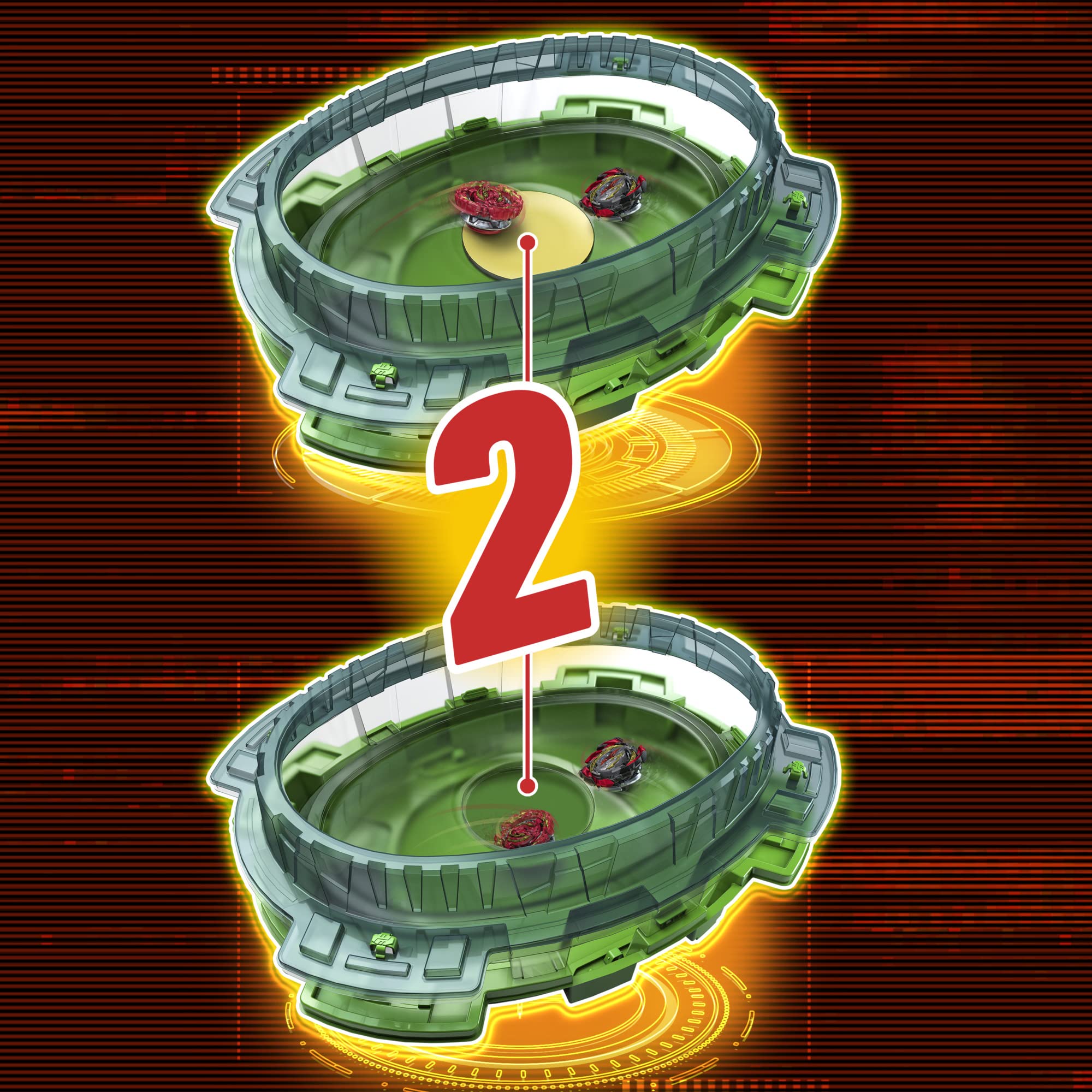 Hasbro F4694 / F4694AS00 / F4694AS00 Beyblade Burst QuadDrive Interstellar Drop Battle Set Game