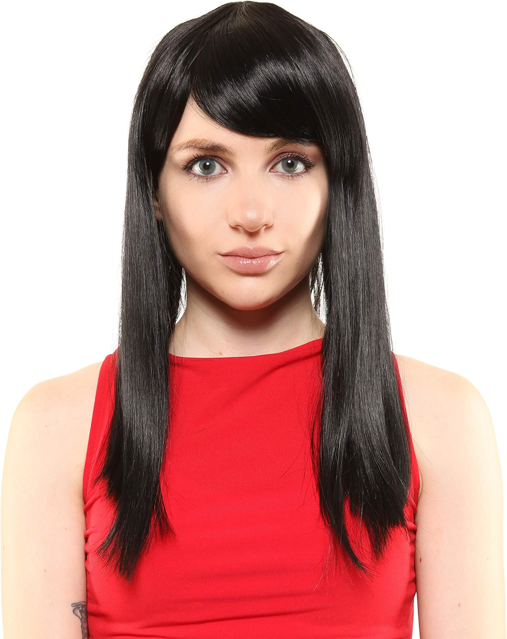 Violet The Incredibles Character Style Deluxe Costume Wig Black