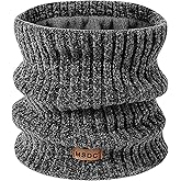 MSDC Winter Scarf for Women Neck Gaiter Warmer Chenille Fleece Face Mask Covering for Cold Weather Gifts