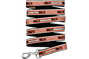 MIRAGE PET PRODUCTS Pets First Collegiate Pet Accessories, Dog Leash, Oregon State Beavers, Medium