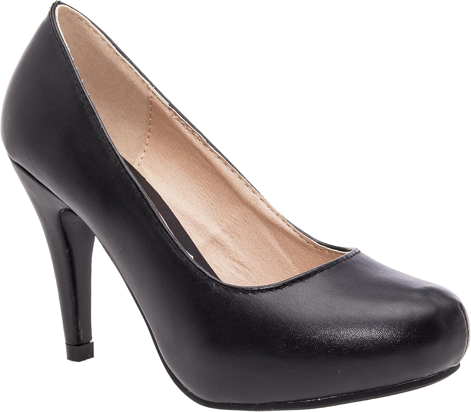 simple black stilettos