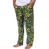 INTIMO DreamWorks Shrek Men's Fiona Donkey Tossed Characters Sleep Pajama Pants